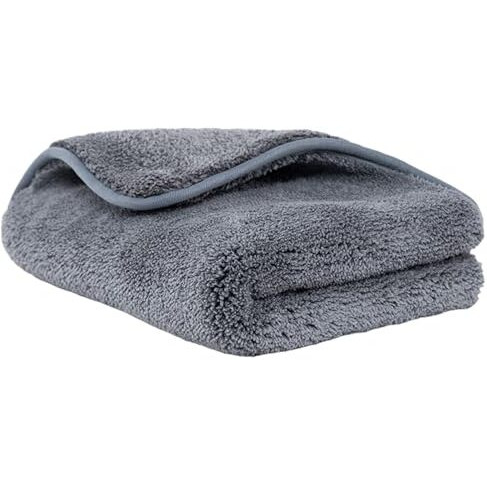 Detachi Microfiber Cloth For Car Cleaning, Ultrasoft, Thick And Quick Drying, 40X40Cms 900Gsm Polishing Waxing Auto Detailing Towel, Multicolor (Pack Of 1)