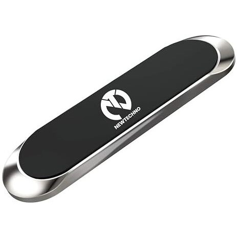Newtechno Origi-Nal One Hand Use Technology Magnetic Mobile Phone Holder For Car Dashboard/Car Mount Mobile (World's Strongest And Safest Magnets) - For Use In Car/Office/Home/Bike/Scooter