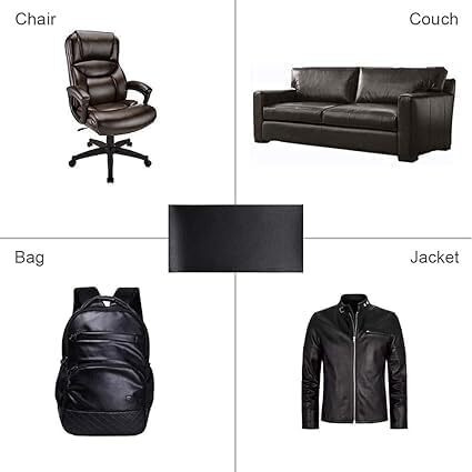 Stl Adhesive Leather Patch, Repaire Use For Sofa Car Seat Cover Chair Furniture, Couch, Furniture, Seat Leather Stricker (30 X 60Cm, 1 Pc)
