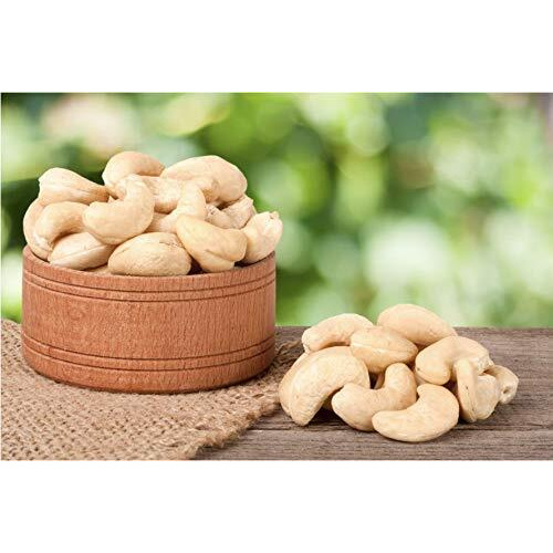 Greenfinity Bold Cashew Nuts, 250G + 250G | W240 Good Size Cashews Kaju 500G