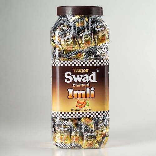 Swad Chocolate Candy Chulbuli Imli | Toffee Resuseable Jar | 150 Toffee