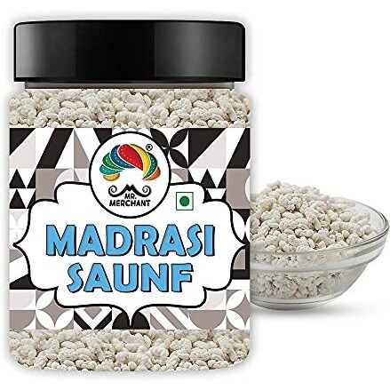 Mr. Merchant Madrasi Saunf (300 Gm (Pack Of 1))