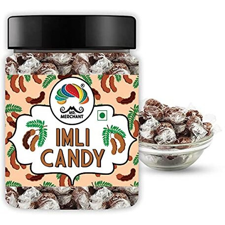 Mr. Merchant Imli Candy (Khatti, Methi Imli Tamarind Twist Candy), 300G (Jar)