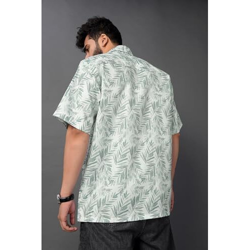 Brown Culture Half Sleeve Relaxed Fit Men's Casual Shirt | Cotton Blend Oversized Shirt For Man || Men Shirt Casual || Men's Half Sleeve Shirts For Men Shirt For Men - Xl