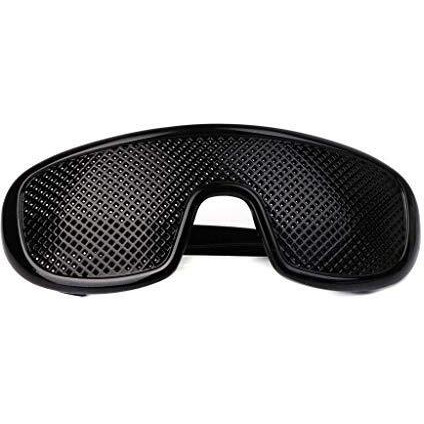 Rockoshop Effective Eyesight Improvement Vision Correction Pinhole Glasses For Myopia Astigmatism Amblyopia Treatment With Hard Case
