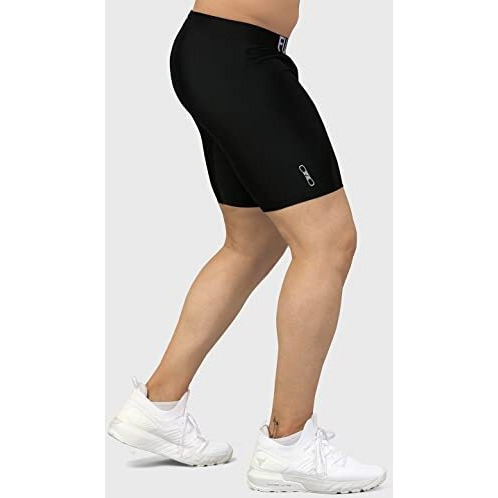 Compression Men's Shorts Tights (Nylon) Skins For Gym, Running, Cycling, Football, Tennis, Badminton & More (Medium, Black)