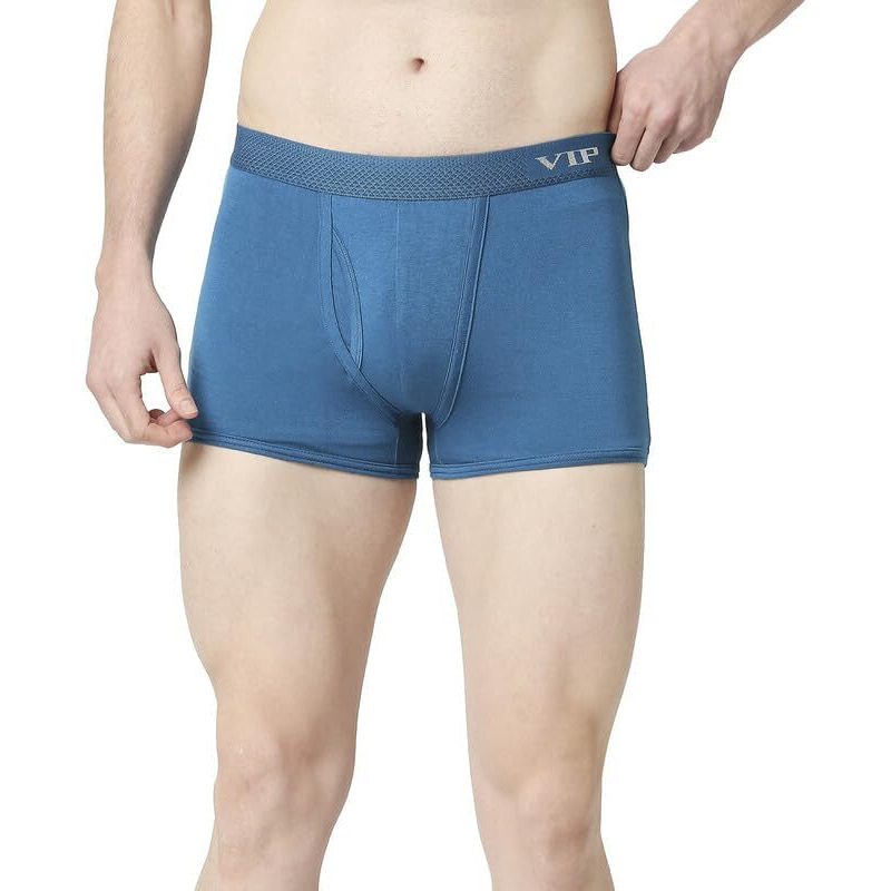 Vip Men's Cotton Solid Trunks (Pack Of 3) (Vp-Mi-Tr-Snsry-10P-S-Po3_Pack Of 3