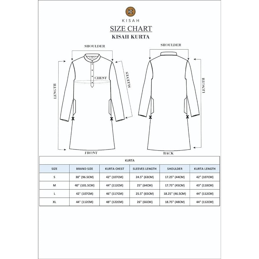 Kisah Men Blushing Peach Woven Design Kurta Full Sleaves, Knee Length, Straight, Regular Fit, Mandarin Collar Ethnic Wear, 50