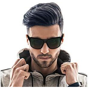 Fastrack Unisex Oval Sunglasses (Black And Grey) Fp222Gr1, Polarized
