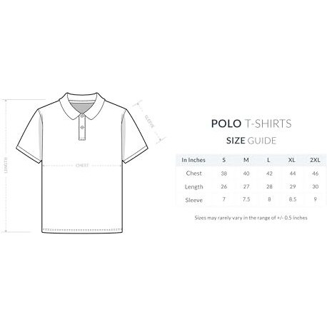 Xenovaurban Men's Regular Fit Polo T-Shirt | Wrinkle Free | Quick Dry | Soft And Feather Touch Feel | Cotton Polo - White - L