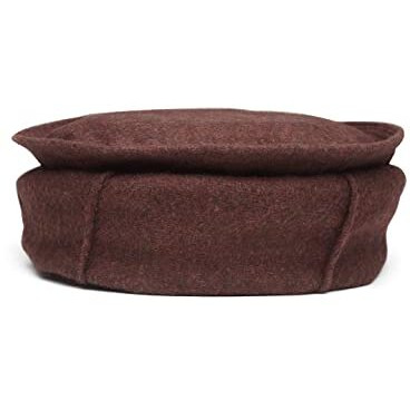Vastraa Fusion Unisex Woolen Pakol/Afghani Cap (Vastraats2411) Wine