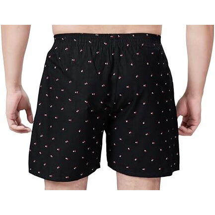 Lurise Men's Cotton Printed Regular Fit Innerwear Boxer Shorts | Comfortable Soft Innerwear Boxer For Daily Use(Pack Of 3)(B.Mit-Cerry-Zikzak, Xl)