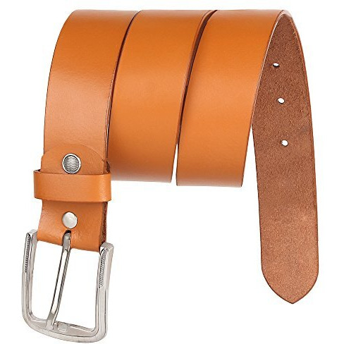 Creature Casual Tan Color Genuine Leather Belts For Men (Bl-021)