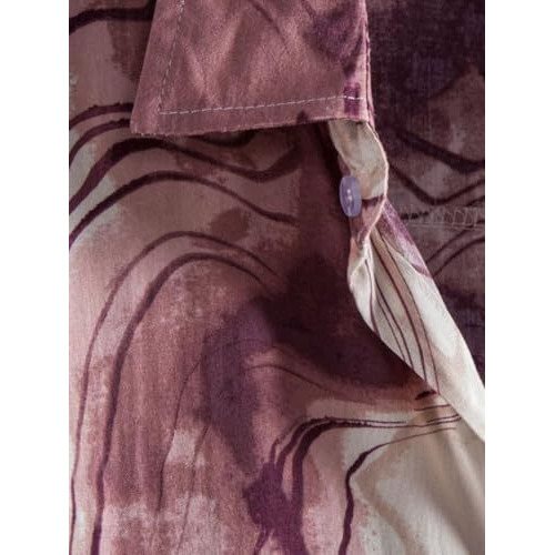 Om Sai Latest Creation Shirt For Men || Rayon Casual Shirt For Men || Turn-Down Collar Shirt For Boys || Splash Ink Printed Shirt For Men || Men Stylish Shirt Preppy Short Sleeve. (Large, Pink)