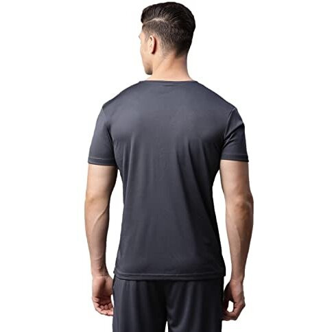 Mack Jonney Dryfit Solid Lycra Multicolor T-Shirt For Men (Pack Of 2)-Dryfit_T_Gry_Olv_02-Xl