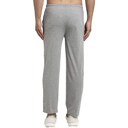 Mack Jonney Vimal Jonney Men's Regular Fit Mid Rise Track Pants-Dd1_Mlg__1-Xl Grey