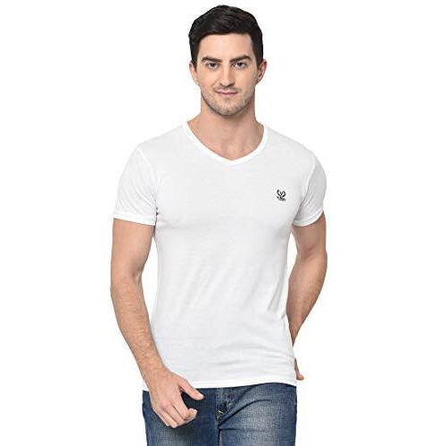 Vimal Jonney Regular Fit Black Mens Tshirts(Pack Of 1) Vimal63022