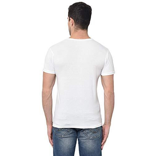 Vimal Jonney Regular Fit Black Mens Tshirts(Pack Of 1) Vimal63022