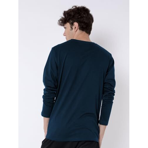 Bewakoof Official Marvel Merchandise Men's Printed Regular Fit Full Sleeve Round Neck Cotton T-Shirt