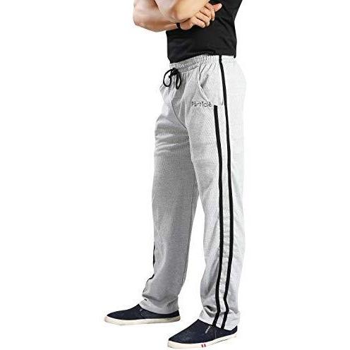 Particle Plus Size Track Pants Joggers Oversized Melange Grey For Men, Size 4Xl 3Tra2Bnmg4Xl