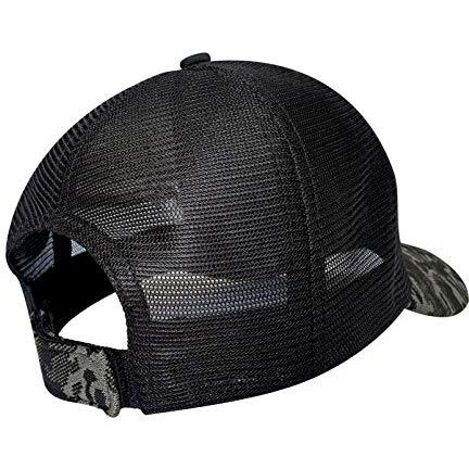 Teknik Men's Net Cap Camo Trucker_Grey_Free Size