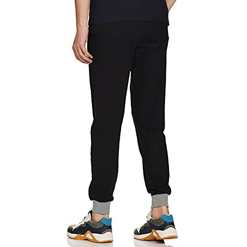 Amazon Brand - Symbol Men's Regular Track Pants (Trk17-01_Black 1_L)
