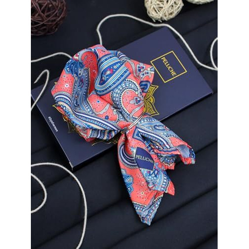 Peluche Charming Paisley Design Pocket Square For Men