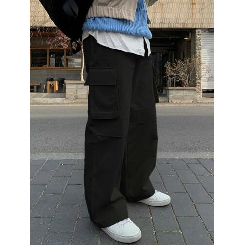 Greciilooks Regular Men Trouser (Gl-Tp-1115_Black