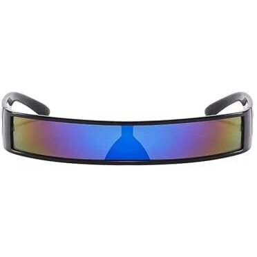 Augen Modern Rectangular Plastic Unisex Sunglasses Uv 400 Protected Medium Size (211-C3)
