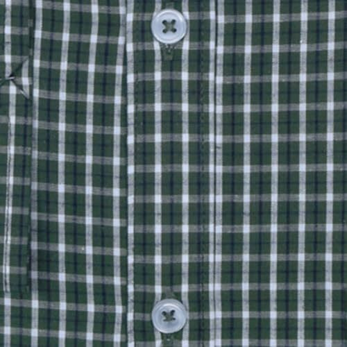 Accox Men's Breathable Cotton Full Long Sleeves Checkered Regular Fit Formal Shirt For Men (O_Gcr402_42) Multicolour