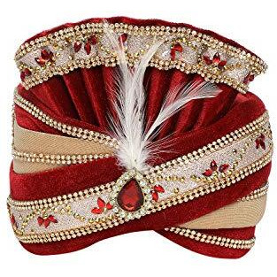 Kmine Men's Multicolour Wedding Turban
