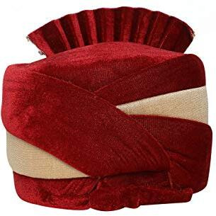Kmine Men's Multicolour Wedding Turban