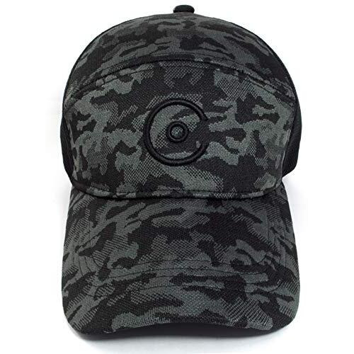 Coreteq Camouflage Casual Baseball Trucker Cap Half Net Mesh Free Size Unisex (Pack Of 1) (Smokey Grey, Fs)
