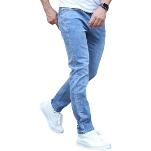 Jvx Jeans For Men || Men Jeans || Men Jeans Pants || Denim Jeans (Jeans-05) (In, Numeric, 32, Sky) |Fit Type Regular Fit