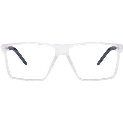 Peter Jones White Unisex Sports Optical Frame With Anti Glare Lenses (S911W)