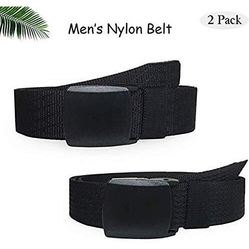 Edifier Unisex Nylon & Canvas Waist Belt (Blt064_09_Black)