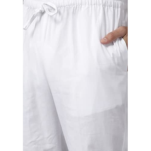 See Designs Mens Kurta | Specially Crafted And Designed For The Eid Festival White Cotton Embroidered Kurta With Pajama Set Mandarin Collar Long Sleeves Chikankari Kurta | Sdkt109201L