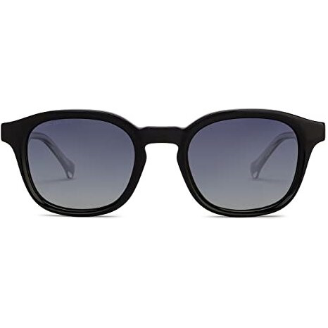 John Jacobs | Black - Blue | Full Rim Square Stylish & Premium Polarized Sunglasses | Jj Rhapsody | Polarized And 100% Uv Protected | Men & Women | Wide | Jj S15458