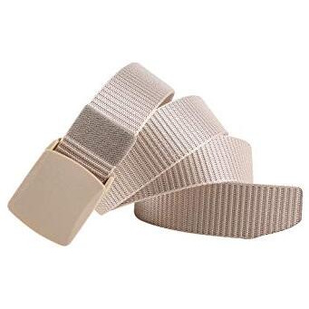 Edifier Unisex Nylon & Canvas Waist Belt (Blt067_08_Beige)