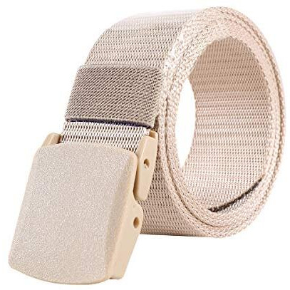 Edifier Unisex Nylon & Canvas Waist Belt (Blt067_08_Beige)