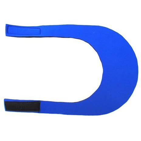Sidhpursh Reversible Visor Cap For Shooting Archery Golf Tennis & Outdoor Sports | Lightweight Sun Protection Cap With Adjustable Fit | Neoprene Fabric | Blue/Black | Pack Of 1