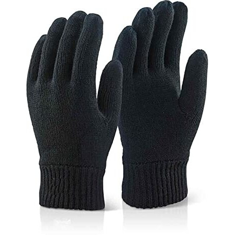 Weavers Villa Set Of Snow Proof Inside Fur Acro Wool Unisex Beanie Cap Knit Hat Thick Fleece Lined Winter Cap With Gloves For Men & Women, Free Size (In, Alpha, Free Size, Coffee)