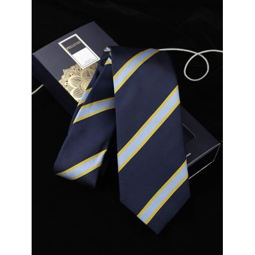 Peluche Striped Lines Necktie For Men