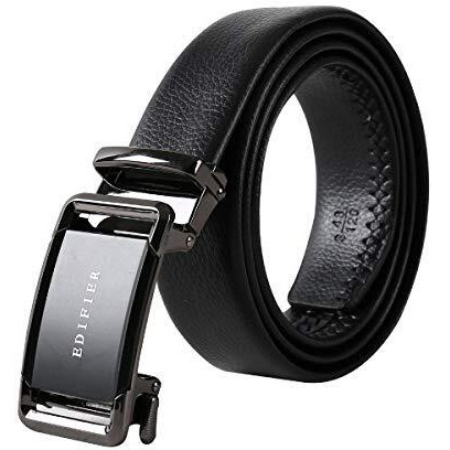 Edifier Pu Leather Adjustable Casual Formal Buckle Belts For Men And Boys (Waist Size Upto 40 Inches) (Pack Of 1)