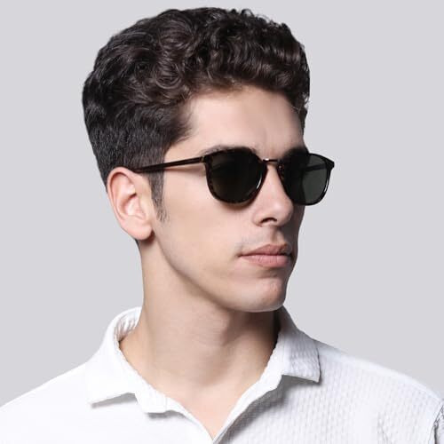 Nautica Men's - Women's Brown Oval Polarized | 100% Uv Protection (Uv 400) Grey Lens Small Sunglass 3620P 255 51 S