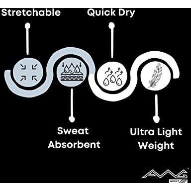 Awg All Weather Gear MenS Round Neck Half Sleeves, Lightweight Quick Dry Regular Dry Fit Sports T-Shirt (Pack Of 2) (Awgdft-Bu-Sbu-Xxxl_Multicoloured_Xxxl)