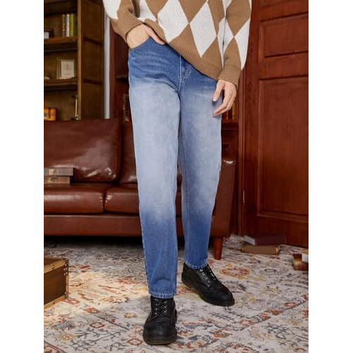 Kotty Men's Regular Mid Rise Blue Jeans