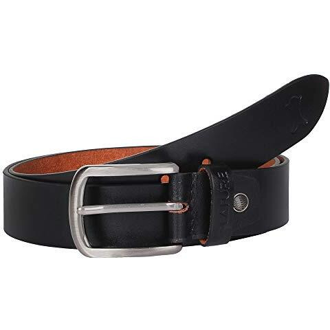 Creature Formal/Casual Black Color Leather Belts For Men (Length- 46 Inches||Bl-020)