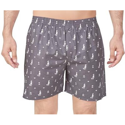 Raploch Men's Boxers For Inner Wear, Shorts For Men, Regular Wear,Fabulous Colors (Xl) - Cotton Printed Regular Boxer Shorts Multicolour