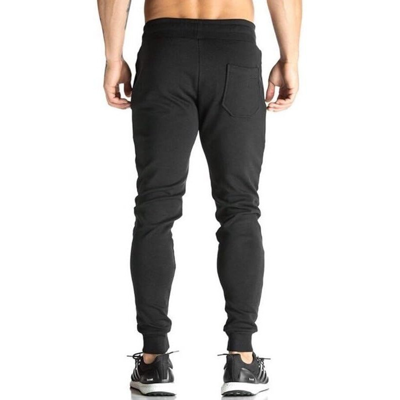 Peppyzone Slim Fit Track Pant For Men With Zip Pocket (Xl, Black2)